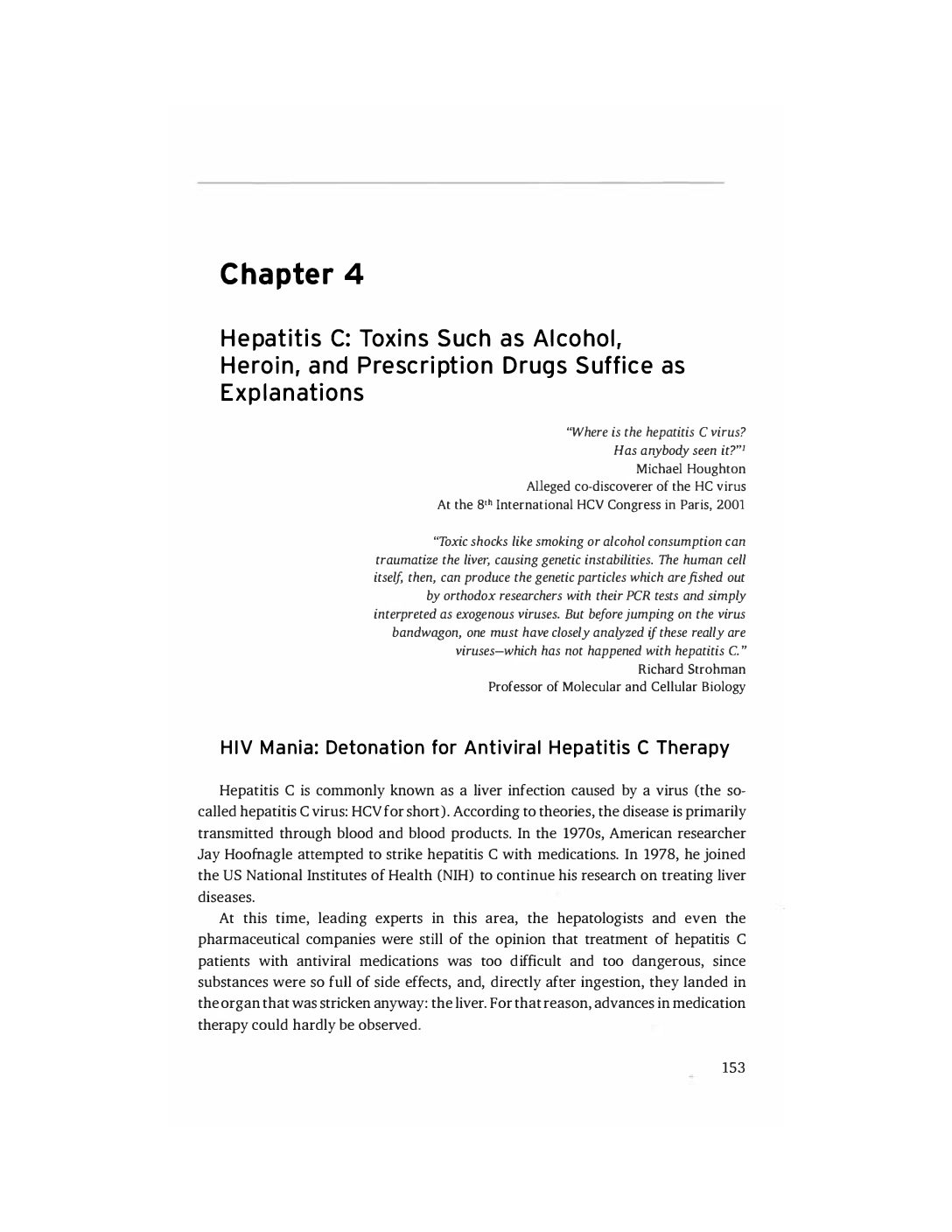 HEPATITIS C FROM THE VirusMania Book
