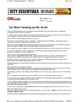 116C_2011_ICE_WARS_Heating_up_the_Arctic_CNN_Special_Report_Transcript_July_23_2011
