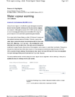 116J_2010_Nature_Reports_February_11_2010_Water_Vapor_Warming_Aviation_Water_Vapor_Problems_not_Reported