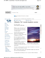 116K_2009_Geoengineering_Climate_Fix_Sulfur_Could_Deplete_Ozone_Study_April_25_2009_BBC
