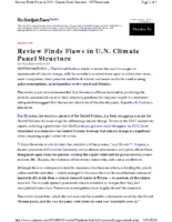 116VZ_2010_Independent_Review_Finds_Flaws_in_U.N._Climate_Panel_Structure_NYTimes_August_30_2010