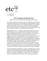 116Y_2010_ETC_The_Geoengineering_Moratorium_Under_the_UN_Convention_on_Biological_Diversity_NOV_10_2010_ETC_Group-pdf