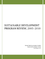 SustainableDevelopmentProgramReview
