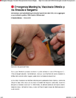 __ Emergenza Meningite, Vaccinate 34mila persone tra Brescia e Bergamo _ BsNews