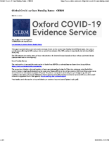 Global Covid-19 Case Fatality Rates – CEBM